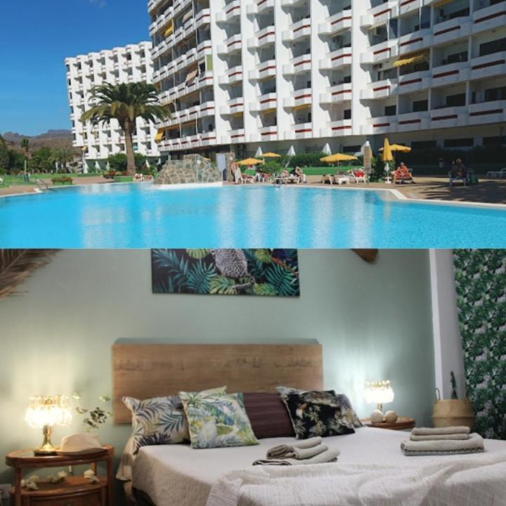 Agaete Park Tropical Style Daire Playa del Ingles  Dış mekan fotoğraf